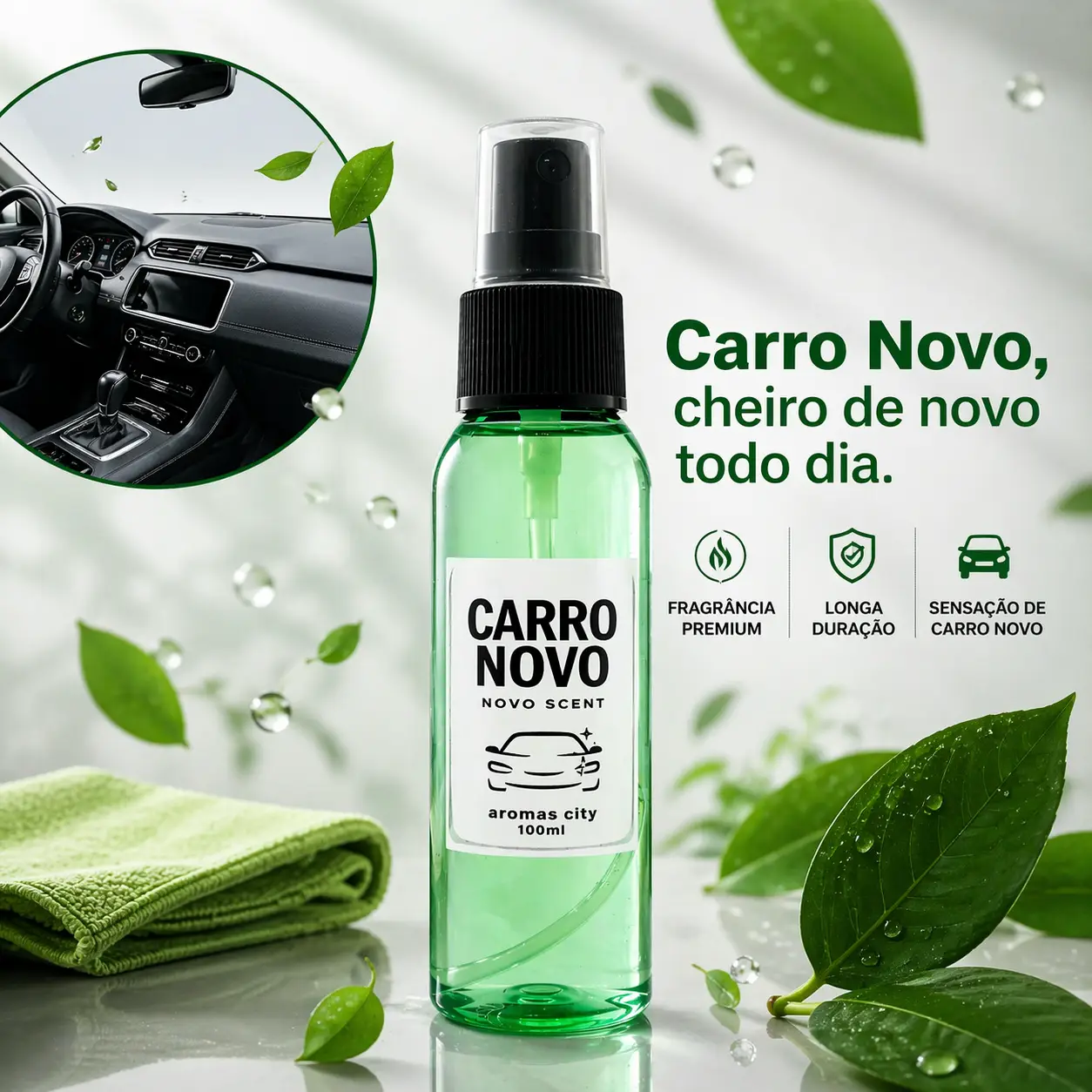 AROMINHA CARRO NOVO SCENT