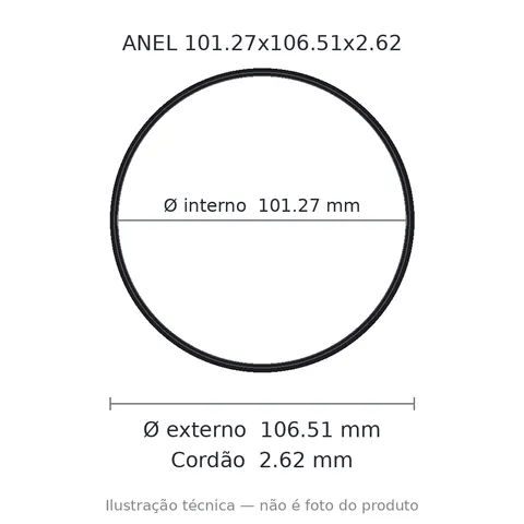 Anel 2155 101,27x106,51x2,62