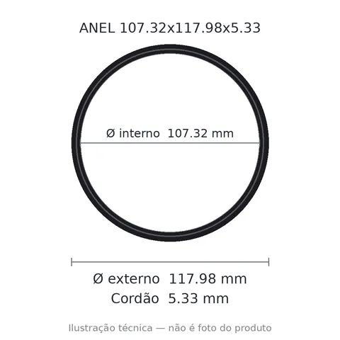 Anel 2347 107,32x117,98x5,33
