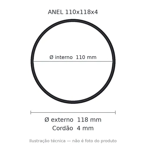 Anel 7455 110x118x4