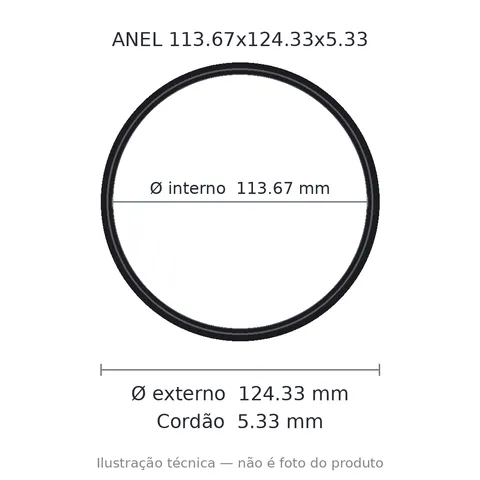 Anel 2349 113,67x124,33x5,33