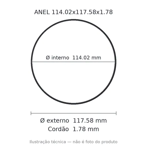 Anel 2047 114,02x117,58x1,78