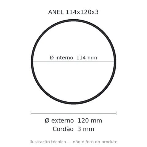 Anel 7193 114x120x3