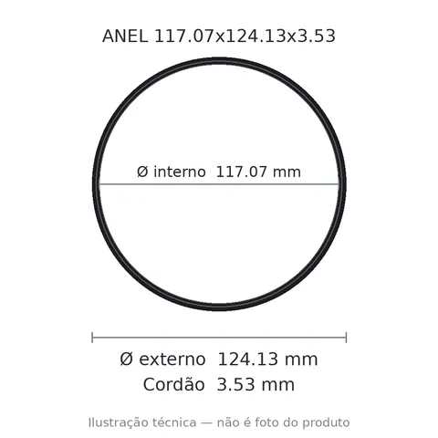Anel 2247 117,07x124,13x3,53