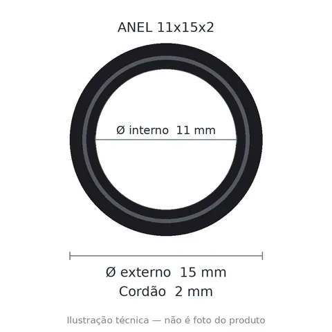Anel 7463 11x2 ORION