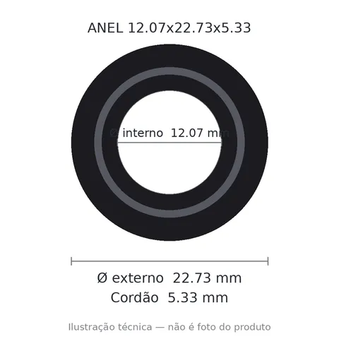 Anel 2310 12,07x22,73x5,33