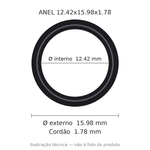 Anel 2014 12,42x15,98x1,78