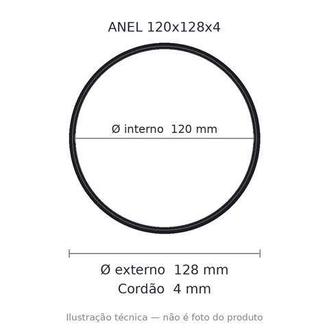 Anel 7100 120x128x4