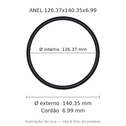 Anel 2429 126,37x140,35x6,99