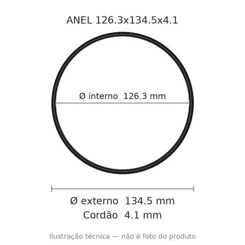 Anel 7960 126,3x134,5x4,1