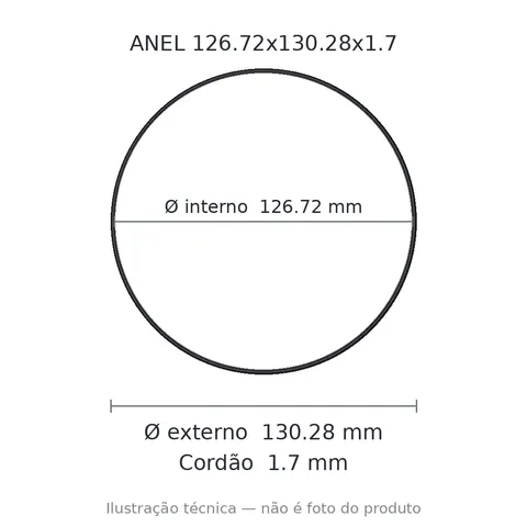 Anel 2049 126,72x130,28x1,7