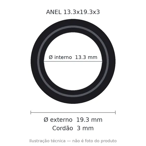 Anel 7618 13,3x19,3x3