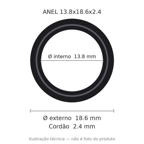 Anel 7778 13,8x18,6x2,4