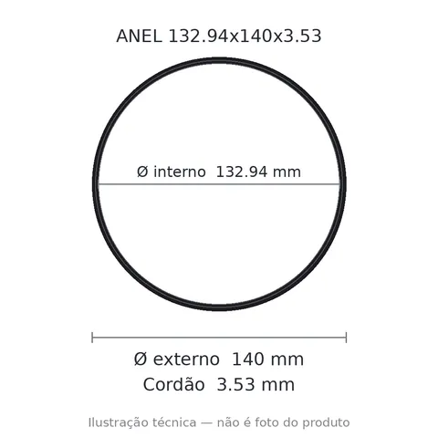Anel 2252 132,94x140x3,53
