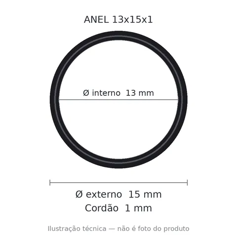Anel 7871 13x15x1