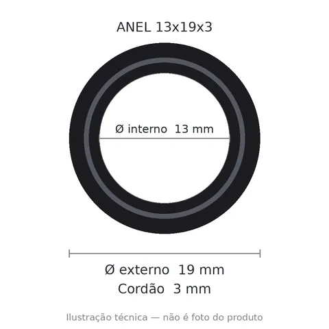Anel 7056 13x19x3