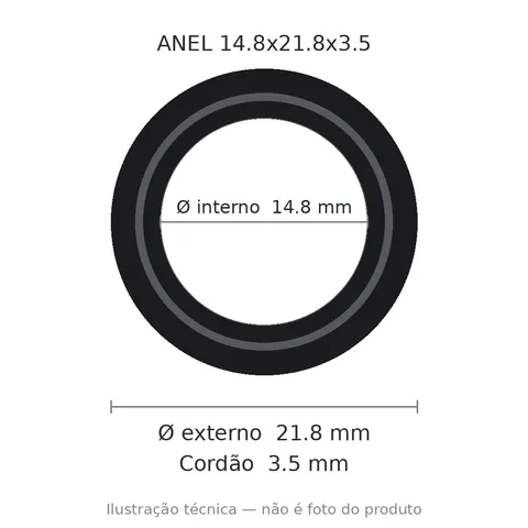 Anel 7051 14,8x21,8x3,5