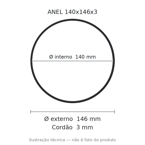 Anel 7435 140x146x3