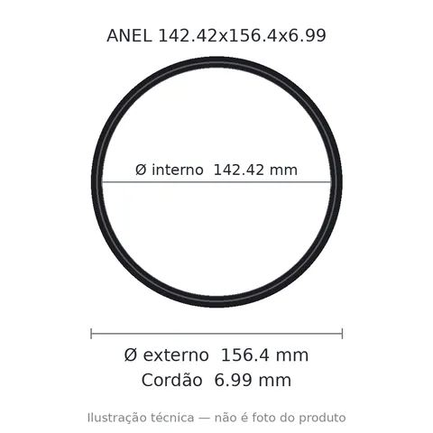 Anel 2434 142,42x156,4x6,99
