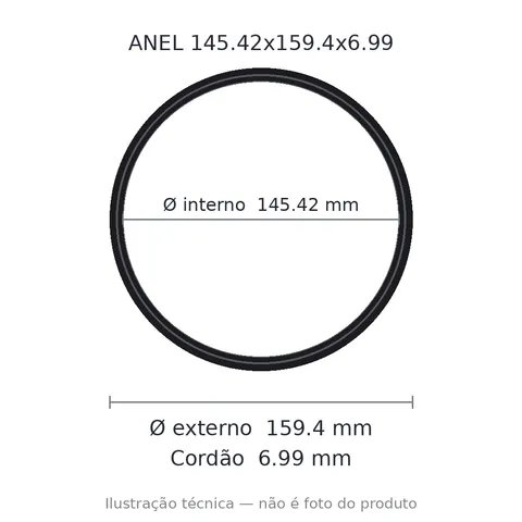 Anel 2435 145,42x159,4x6,99