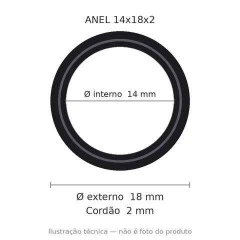 Anel 7106 14x18x2