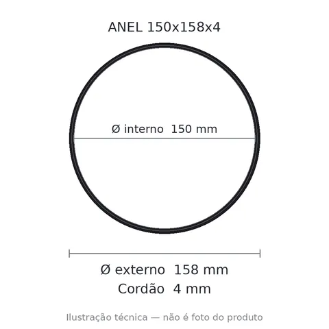 Anel 7945 150x158x4