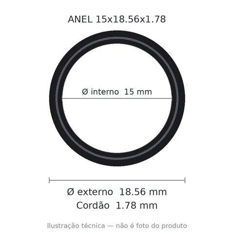 Anel 7559 15x18,56x1,78