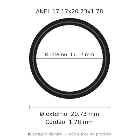 Anel 2017 17,17x20,73x1,78