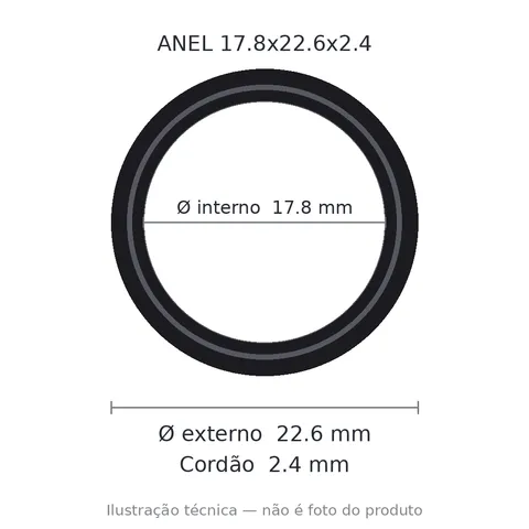 Anel 7178 17,8x22,6x2,4
