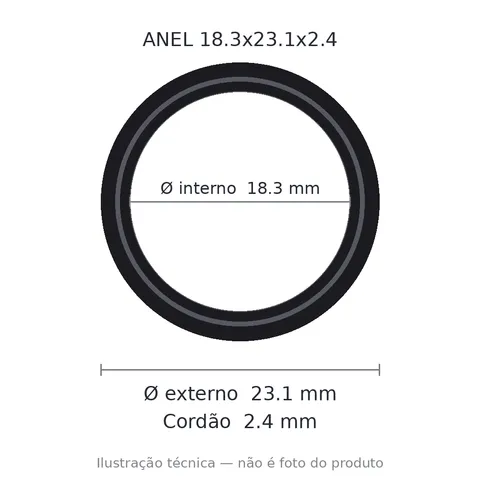 Anel 7805 18,3x23,1x2,4