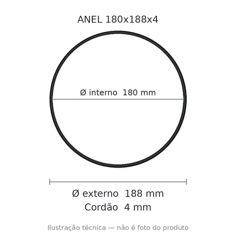 Anel 7240 180x188x4
