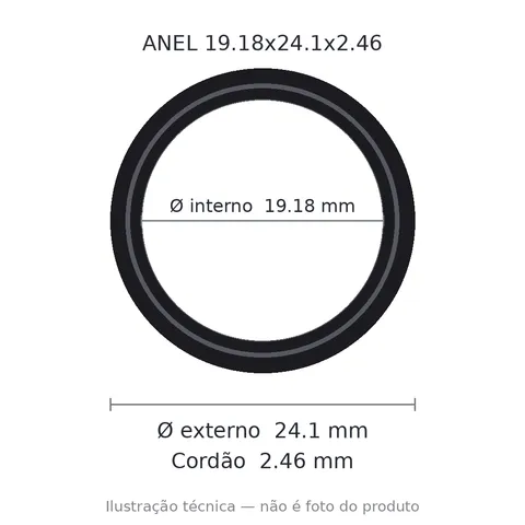 Anel 3910 19,18x24,1x2,46