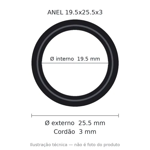 Anel 7012 19,5x25,5x3