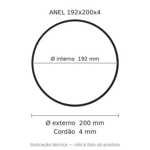 Anel 7490 192x200x4