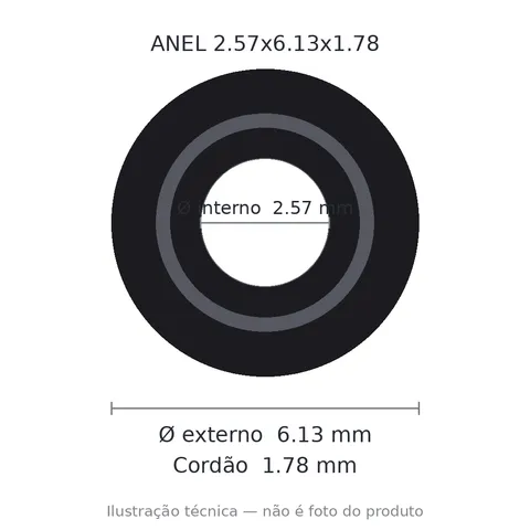 Anel 2005 2,57x6,13x1,78