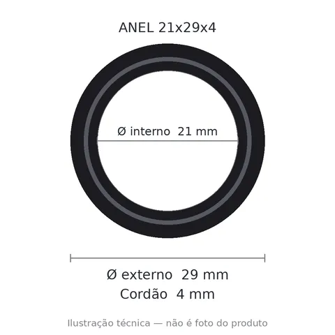 Anel 7866 21x29x4