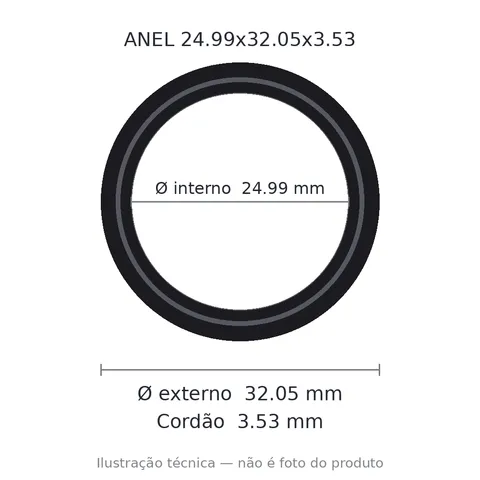 Anel 2214 24,99x32,05x3,53