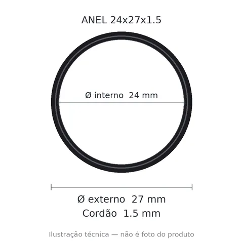 Anel 7610 24x27x1,5
