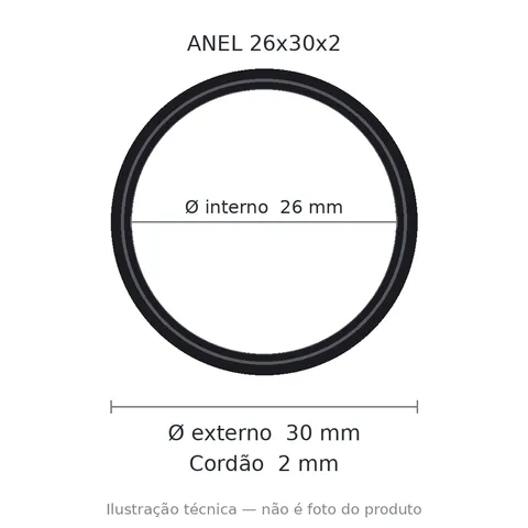 Anel 7338 26x30x2