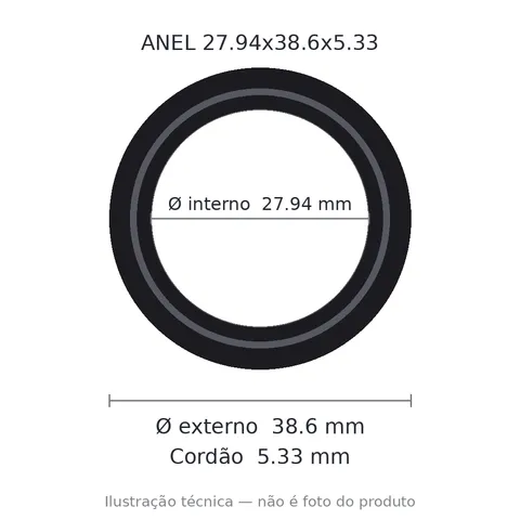 Anel 2330 27,94x38,6x5,33