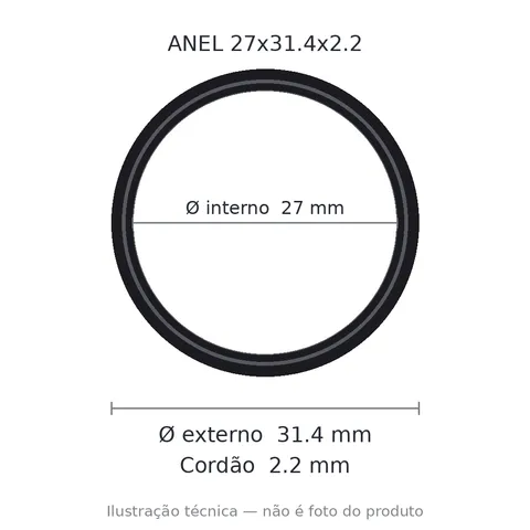 Anel 7420 27x31,4x2,2