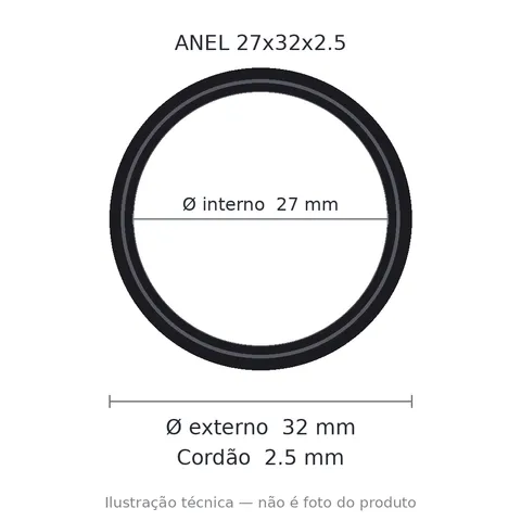 Anel 7761 27x32x2,5