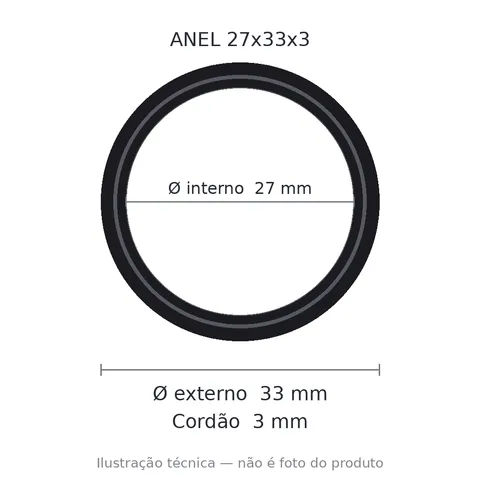 Anel 7323 27x33x3
