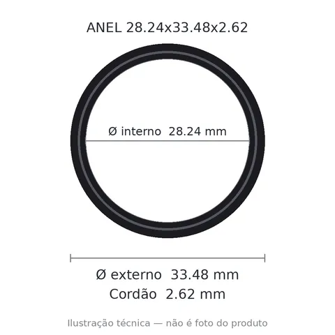 Anel 2122 28,24x33,48x2,62