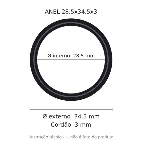 Anel 7011 28,5x3