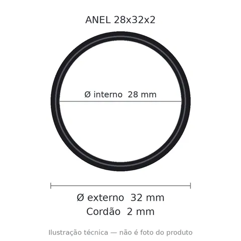 Anel 7680 28x32x2