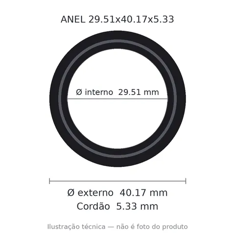 Anel 2321 29,51x40,17x5,33