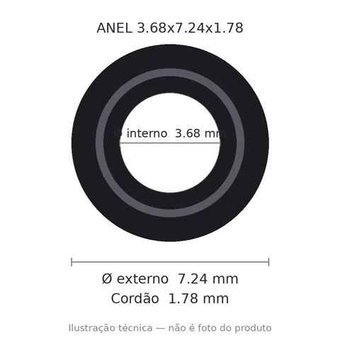 Anel 2007 3,68x7,24x1,78