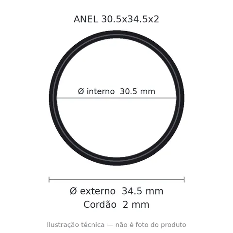 Anel 7550 30,5x34,5x2