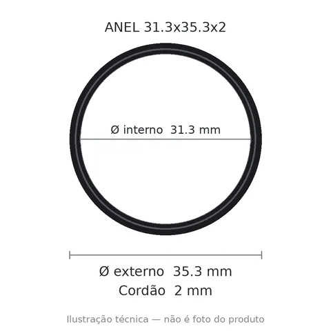 Anel 7877 31,3x35,3x2